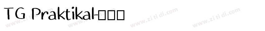 TG Praktikal字体转换